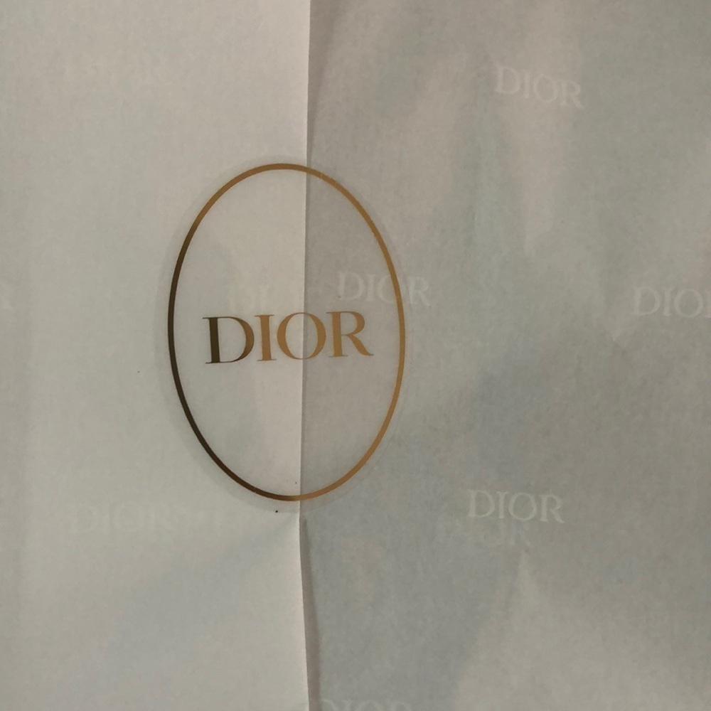 DIOR • BOX & RIBBON GIFT SET • GRANVILLE WHITE & GOLD FLORAL - Picture 11 of 16